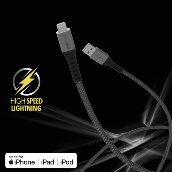 6 Ft. Tough Lightning Cable for Iphone - Picture 2 of 5
